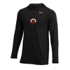 Lancaster FC FAN (Patch) Nike Long Sleeve Hoodie Tee Black