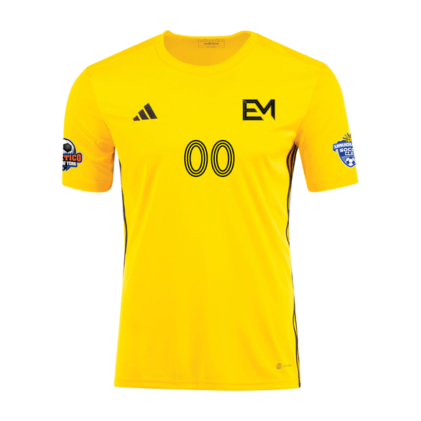 EMSC Uruguayan Athletico adidas Tabela 23 Jersey Gold/Black