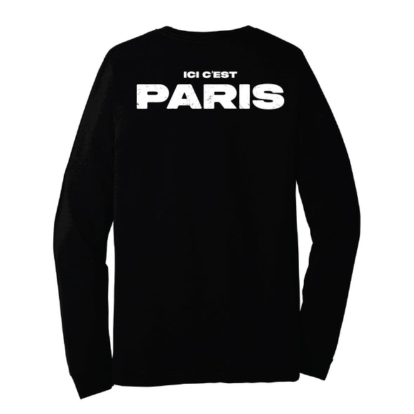 PSG Academy Houston Long Sleeve ICE C'EST Shirt Black