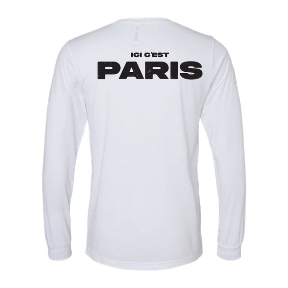 PSG Academy Chicago Long Sleeve ICE C'EST Shirt White