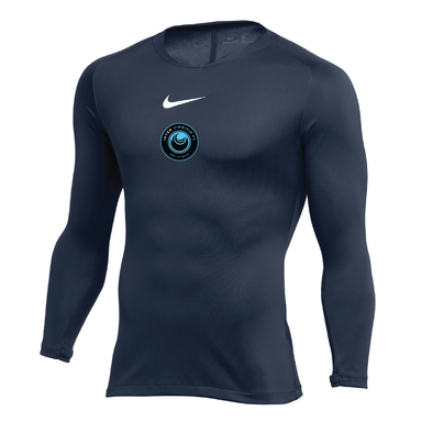 Inter Virginia FC Nike Park LS First Layer Compression Navy