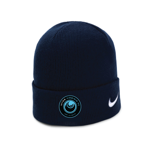 Inter Virginia FC Nike Knit Cuff Beanie - Navy
