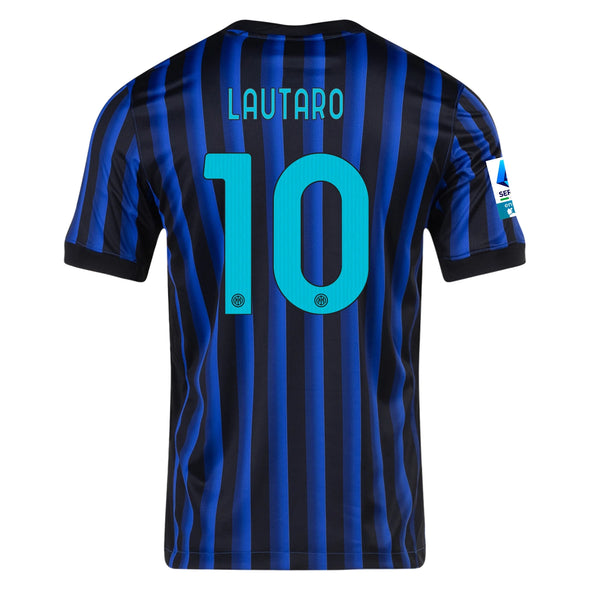 Kid's Replica Nike Lautaro Inter Milan Home Jersey 25/26