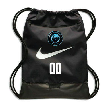 Inter Virginia FC Nike Brasilia String Bag Black