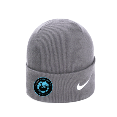 Inter Virginia FC Nike Knit Cuff Beanie Grey