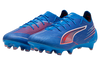 Puma Ultra 6 Ultimate FG Firm Ground Soccer Cleat -Ultra Blue/White/Glowing Red