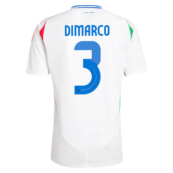 Men's Replica Adidas DiMarco Italy Away Jersey 2024