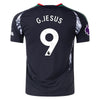 Men's Authentic adidas G. Jesus Arsenal Away Jersey 24/25