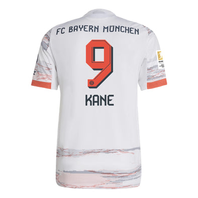 Men's Authentic adidas Kane Bayern Munich Away Jersey 25/26