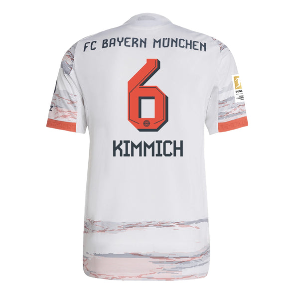 Men's Authentic adidas Kimmich Bayern Munich Away Jersey 25/26