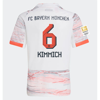 Men's Replica adidas Kimmich Bayern Munich Away Jersey 25/26