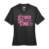 EMSC Competitive Awareness October We Wear Pink SS T-Shirt- Black