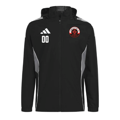 Lancaster FC FAN adidas Tiro 25 Comp All Weather Jacket Black