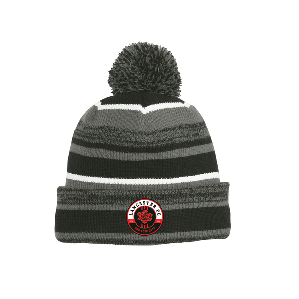 Lancaster FC New Era Sideline Bobble Beanie Black