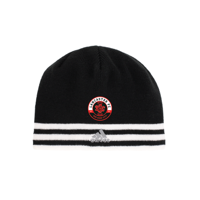 Lancaster FC FAN adidas Leverage Knit Beanie Black/White