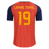 Men's Authentic adidas Lamine Yamal Spain Home Jersey 2026 - Ships by 12/10