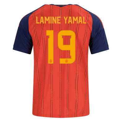 Men's Replica adidas Lamine Yamal Spain Home Jersey 2026 - Ships by 12/10
