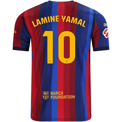 Men's Nike Dri-FIT Soccer Replica Jersey Lamine Yamal FC Barcelona
