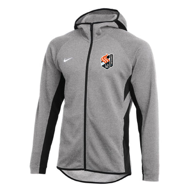 Lancaster Inferno Nike Showtime Full-Zip Hoodie Grey