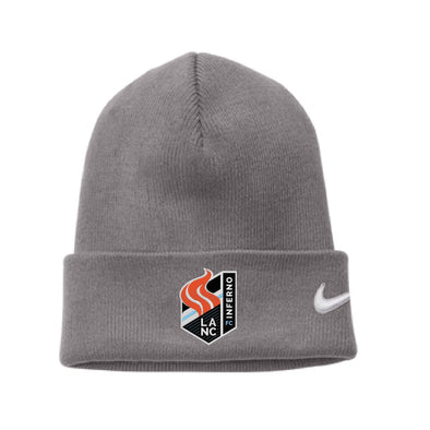 Lancaster Inferno FC Nike Knit Cuff Beanie Grey