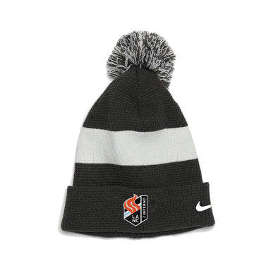 Lancaster Inferno FC Nike Authentic Pom Beanie Anthracite/White