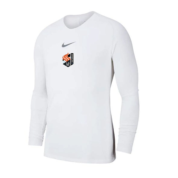 Lancaster Inferno Nike Park LS First Layer Compression White