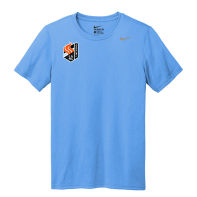 Lancaster Inferno FC Nike Legend SS Shirt Light Blue