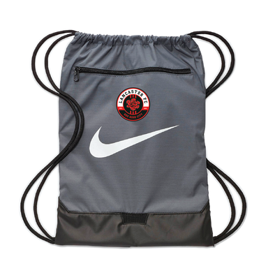 Lancaster FC FAN Nike Brasilia String Bag Grey