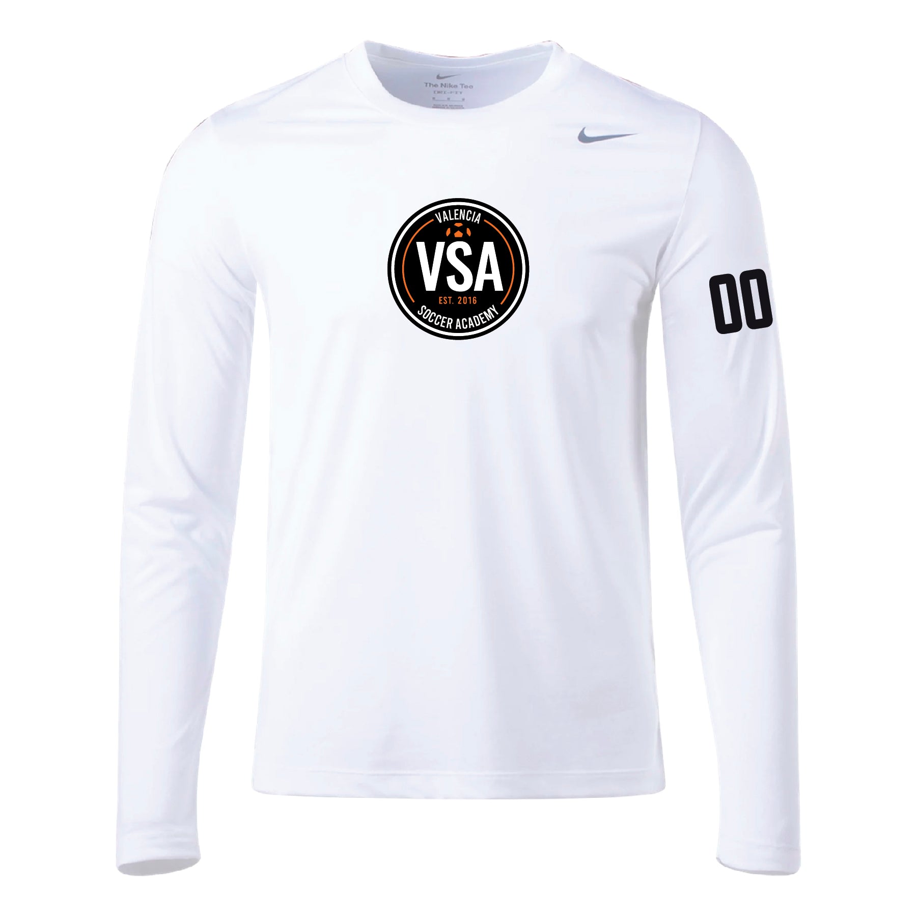 Valencia Nike Legend Long Sleeve Shirt White – Soccer Zone USA