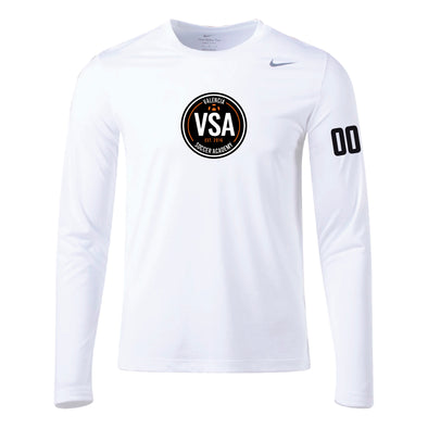 Valencia Nike Legend Long Sleeve Shirt White