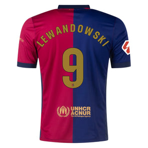 Kid's Replica Nike Lewandowski Barcelona Youth Jersey 24/25