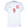Kid's Replica Nike Lewandowski Poland Home Jersey 2022