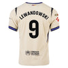 Men's Authentic Nike Lewandowski Barcelona Away Jersey 25/26
