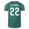 Men's Authentic adidas H.Lozano Mexico Home Jersey 2026 - Ships by 12/10