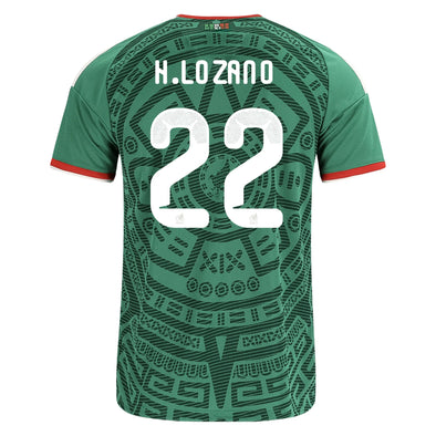 Women's Replica adidas H.Lozano Mexico Home Jersey 2026 - Ships by 12/10