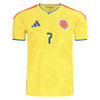 Men's Authentic adidas Luis Diaz Colombia Home Jersey 2026 - Ships by 12/10