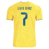 Men's Replica adidas Luis Diaz Colombia Home Jersey 2026 - Ships by 12/10