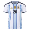 Womens's Replica adidas Mac Allister Argentina Home Jersey 2026 - Ships by 12/10