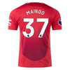 Men's Authentic adidas Mainoo Manchester United Home Jersey 24/25