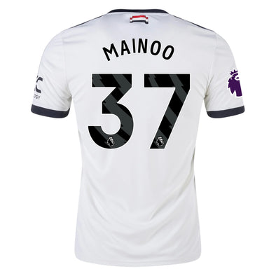 Kid's Replica adidas Mainoo Manchester United Third Jersey 24/25