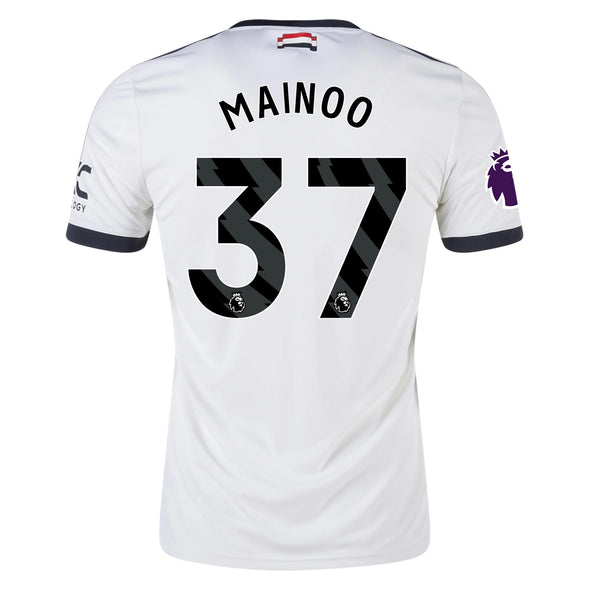 Kid's Replica adidas Mainoo Manchester United Third Jersey 24/25