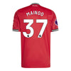 Kid's Replica adidas Mainoo Manchester United Home Jersey 25/26
