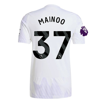 Kid's Replica adidas Mainoo Manchester United Away Jersey 25/26