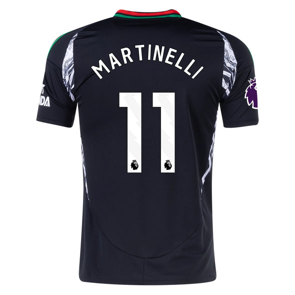 Kid's Replica adidas Martinelli Arsenal Away Jersey 24/25