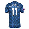 Men's Authentic adidas Martinelli Arsenal Away Jersey 25/26