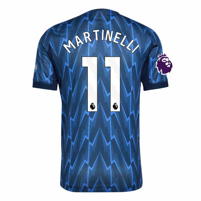 Men's Authentic adidas Martinelli Arsenal Away Jersey 25/26