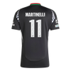 Kid's Replica adidas Martinelli Arsenal Away Jersey 24/25- UCL