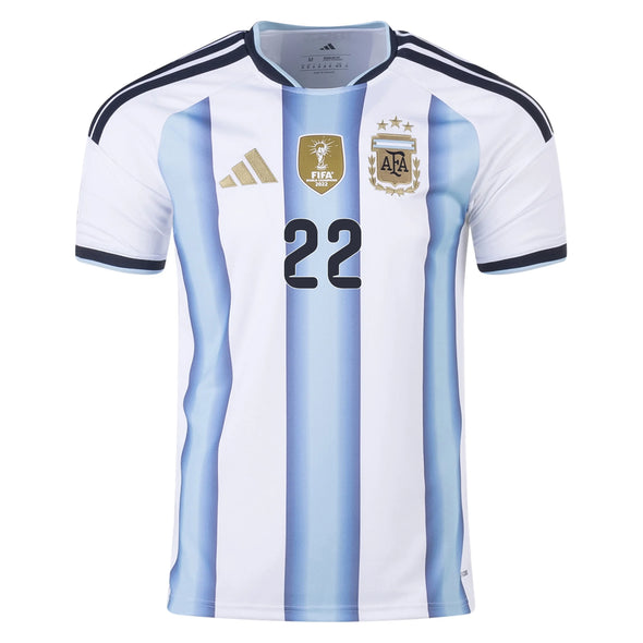 Men's Replica adidas L. Martinez Argentina Home Jersey 2026 - Ships by 12/10