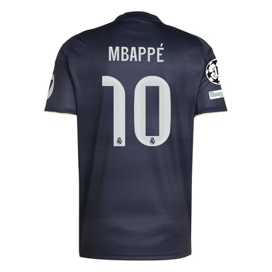 Kid's Replica adidas Mbappe Real Madrid Away Jersey 25/26