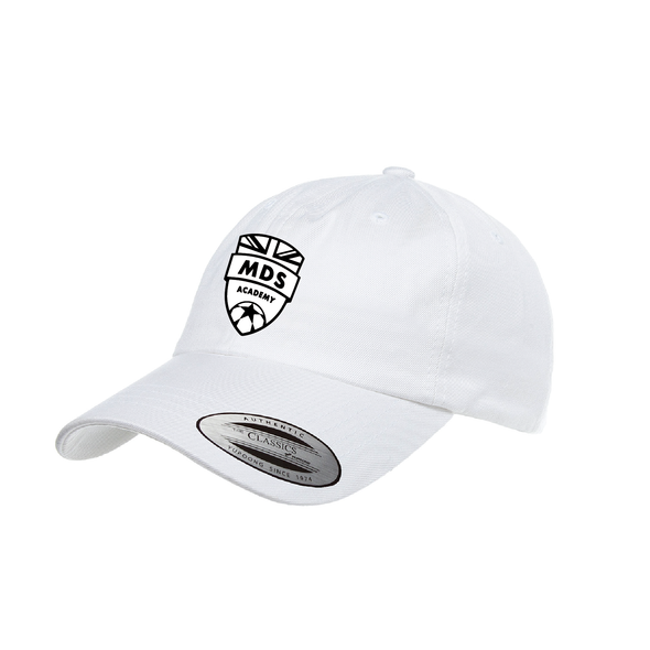 MDS Academy Yupoong Cotton Twill Dad Hat White